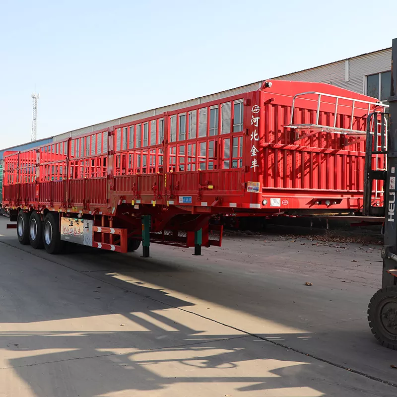 Lightweight Gooseneck Stake/Fence Semi-Trailer