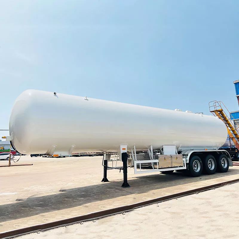 Pressurized Chemical Tank Semi-Trailer